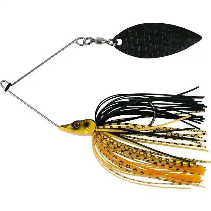 Spinnerbaits Fox Rage Noir & Gold 7g Super Prix