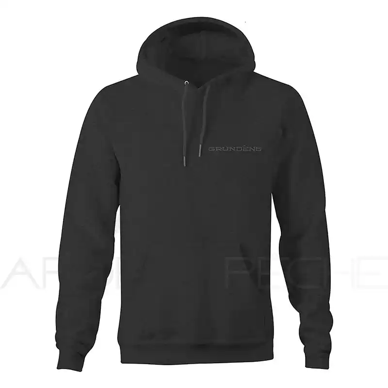 Affaire À Saisir Sweat GRUNDENS Displacement hoodie black heather