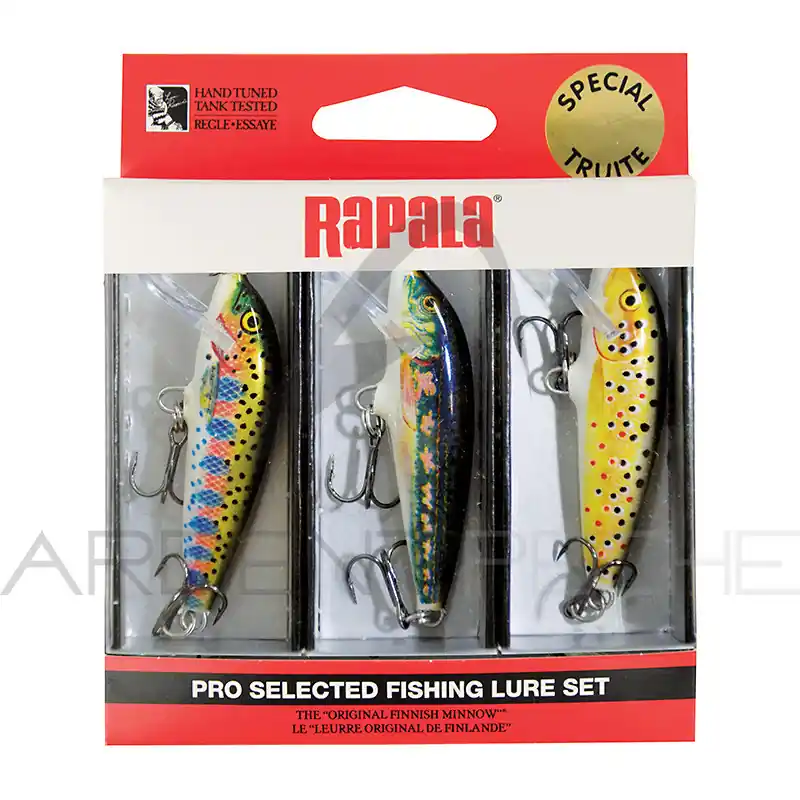 Prix Cassé RAPALA Kit truite CD05