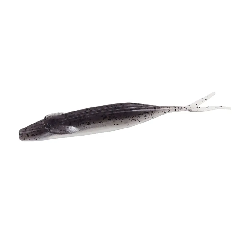 Leurre souple Zoom Winged Fluke 127 mm Fumée Poivre Clair Bon Plan