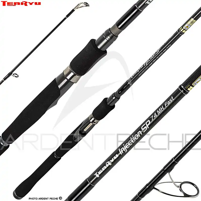 Promotion Saisonnière Canne TENRYU Injection SP 74 MH Fast Black