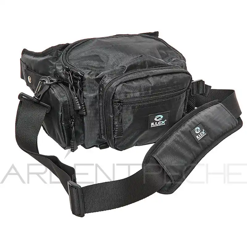 Retour Gratuit Sacoche ILLEX Hip bag black
