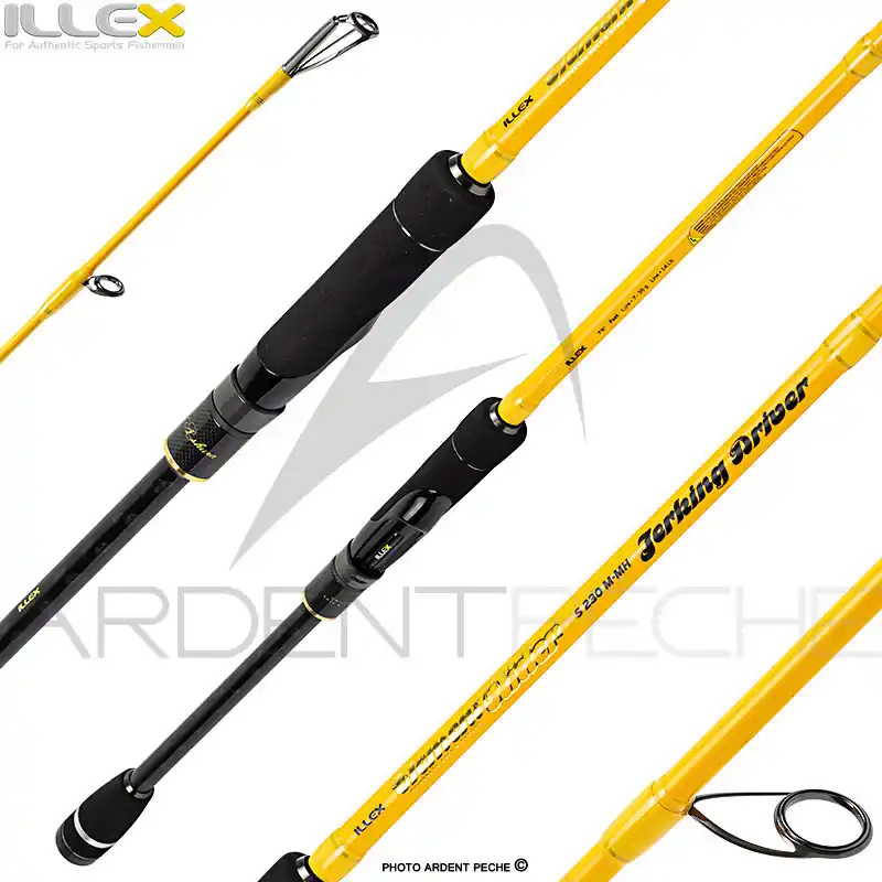 Jusqu'à Épuisement Des Stocks Canne spinning ILLEX Element rider X5 S 230 M/MH Jerking driver