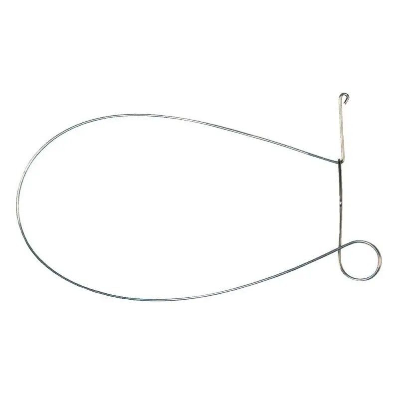 Accroche poissons cercle inox ovale Acheter Direct