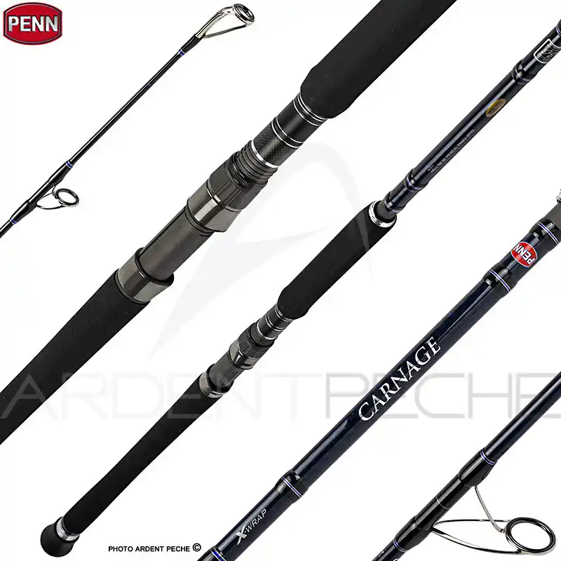 Canne spinning PENN Carnage popping Achat Immédiat