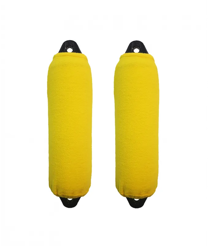Retour Gratuit Paire chaussettes pare-battage Fendress simple épaisseur F6 30x107 - Jaune