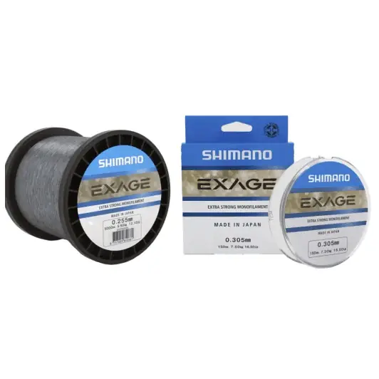 Ligne monofilament Shimano Exage Grey 150m Offre Spéciale