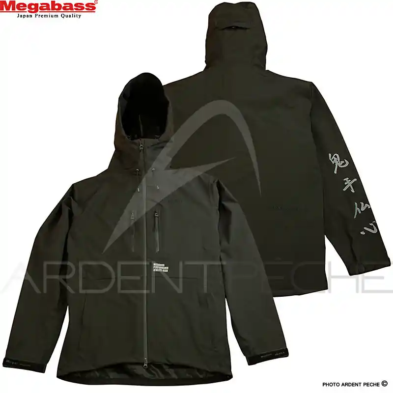 Veste MEGABASS Wilderness jacket black Commander Vite