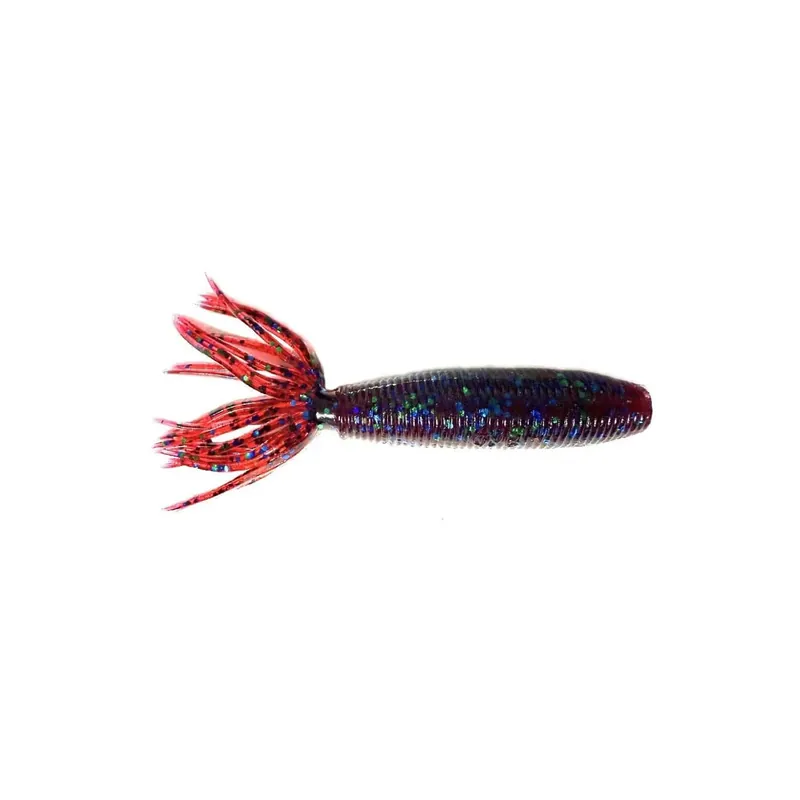 Expédié Aujourd'hui Leurre souple Yamamoto Fat Ika 4" 100 mm Plum Apple