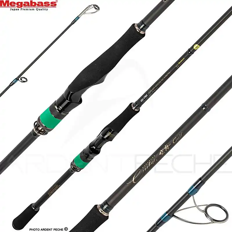 Commander Maintenant Canne spinning MEGABASS Cookai gulf 70 M+ S