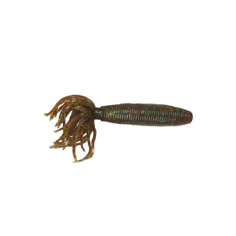 Marque Leurre souple Yamamoto Fat Ika 4" 100 mm Special Smoke Rtbeer/Green