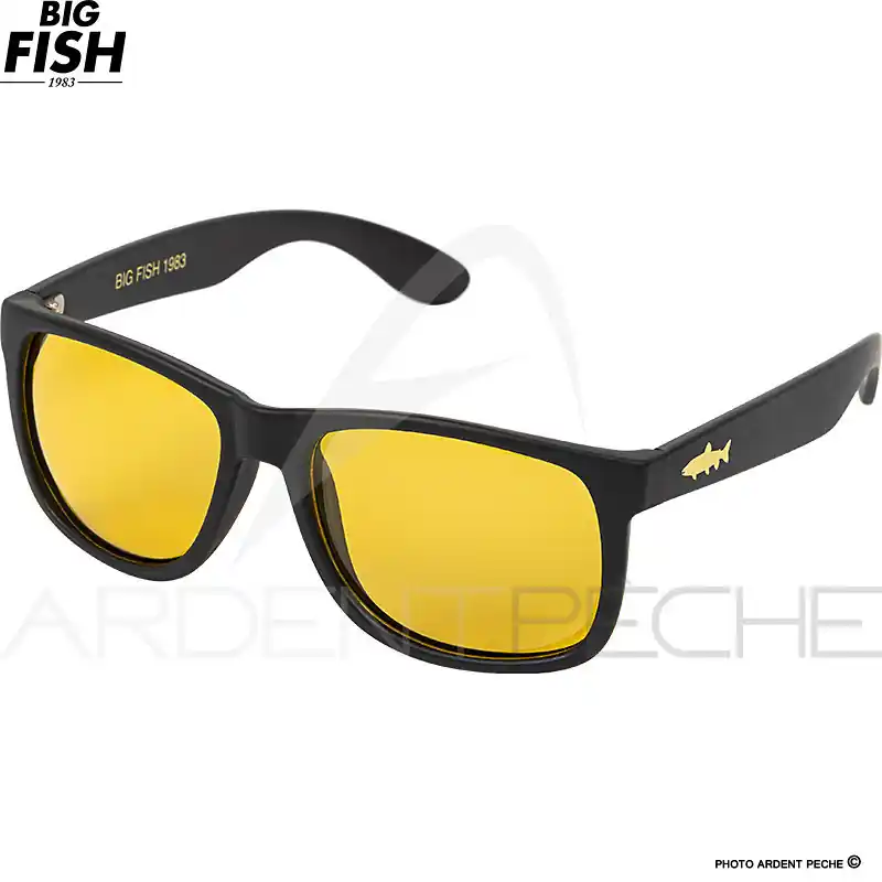 Prix Réduit Lunettes polarisantes BIG FISH 1983 Easy fish Trout light yellow