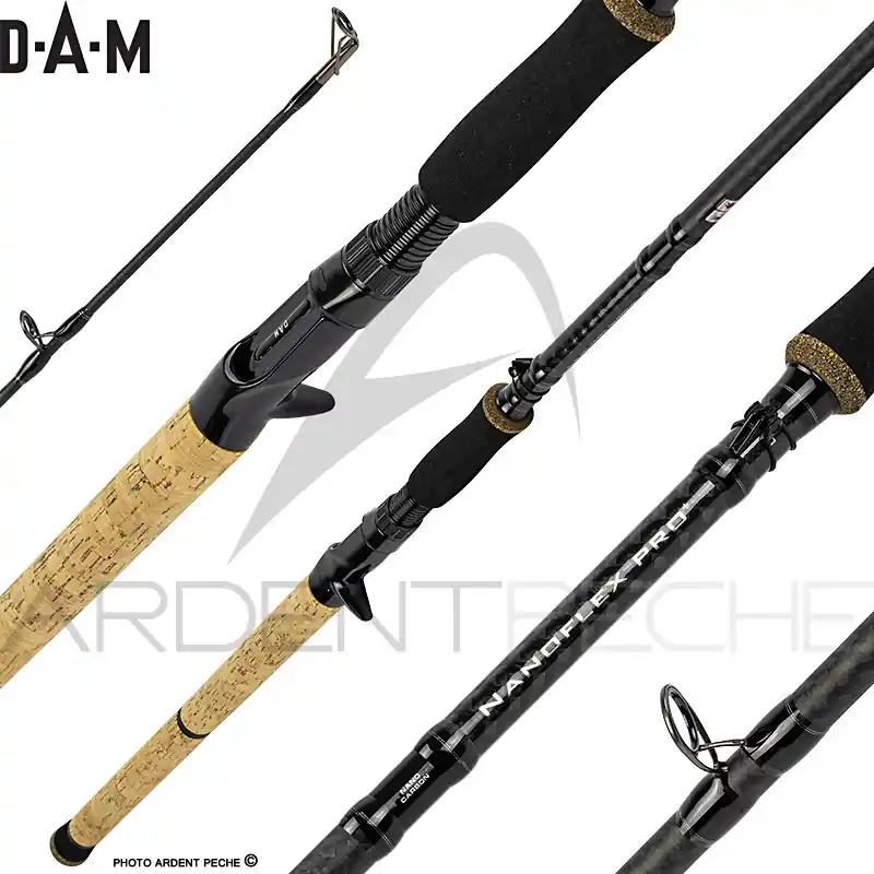 Nouveauté Canne casting DAM Nanoflex pro+ Salmon ace