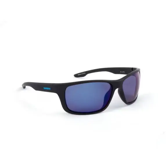 Lunettes Polarisantes Shimano Antares noir et bleu mat Expédié Aujourd'hui