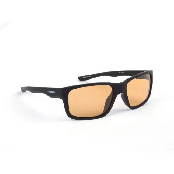 Lunettes Polarisantes Shimano Aspire noir mat et jaune Prix Choc