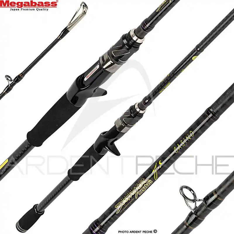Canne casting MEGABASS Destroyer TS 77 X Casino Solde