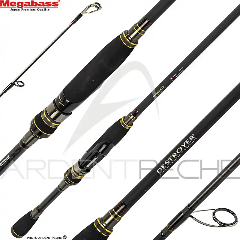 Canne MEGABASS Destroyer french limited 2 F5 1/2 69 XS Jusqu'à Épuisement Des Stocks