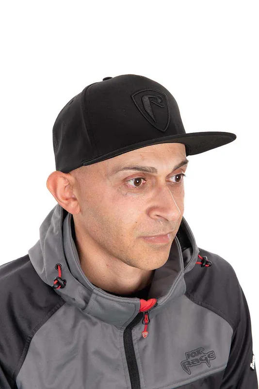 Nouvel Arrivage Casquette Fox Rage Bouclier plat Peak} Noir