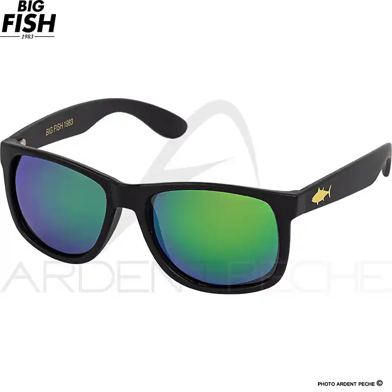Lunettes polarisantes BIG FISH 1983 Easy fish Tuna green iridium Nouvel Arrivage