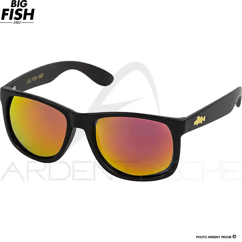 Lunettes polarisantes BIG FISH 1983 Easy fish Zander pink red iridium Meilleur Choix