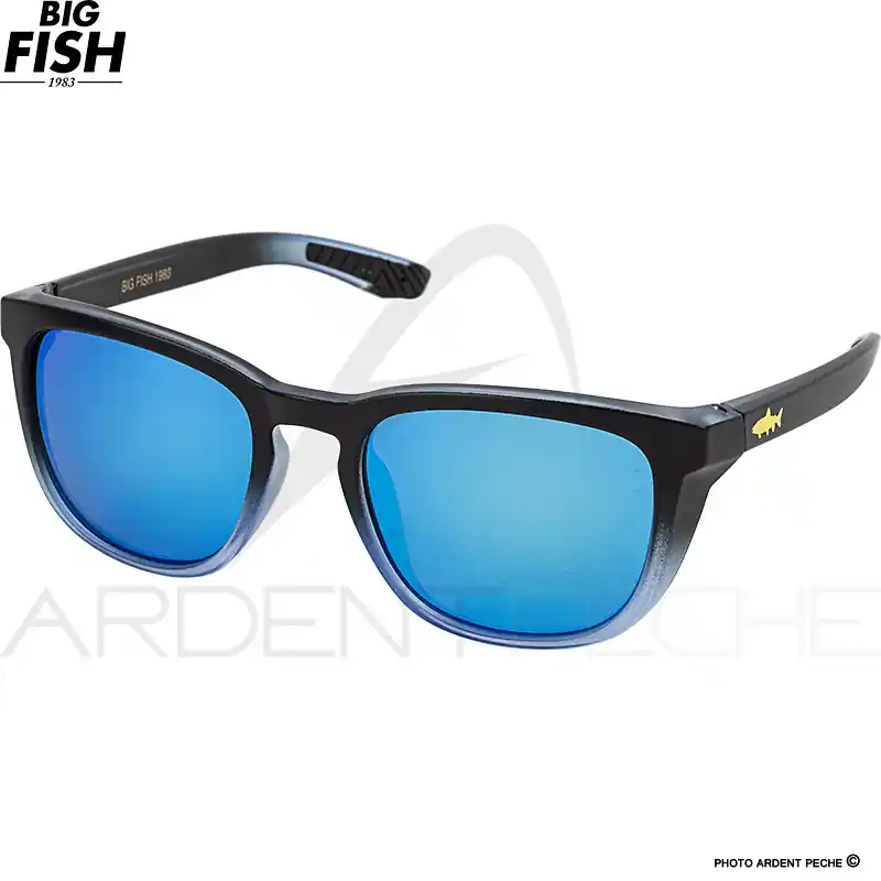 Commande En Gros Lunettes polarisantes BIG FISH 1983 Wisp trout blue iridium Blue gradient