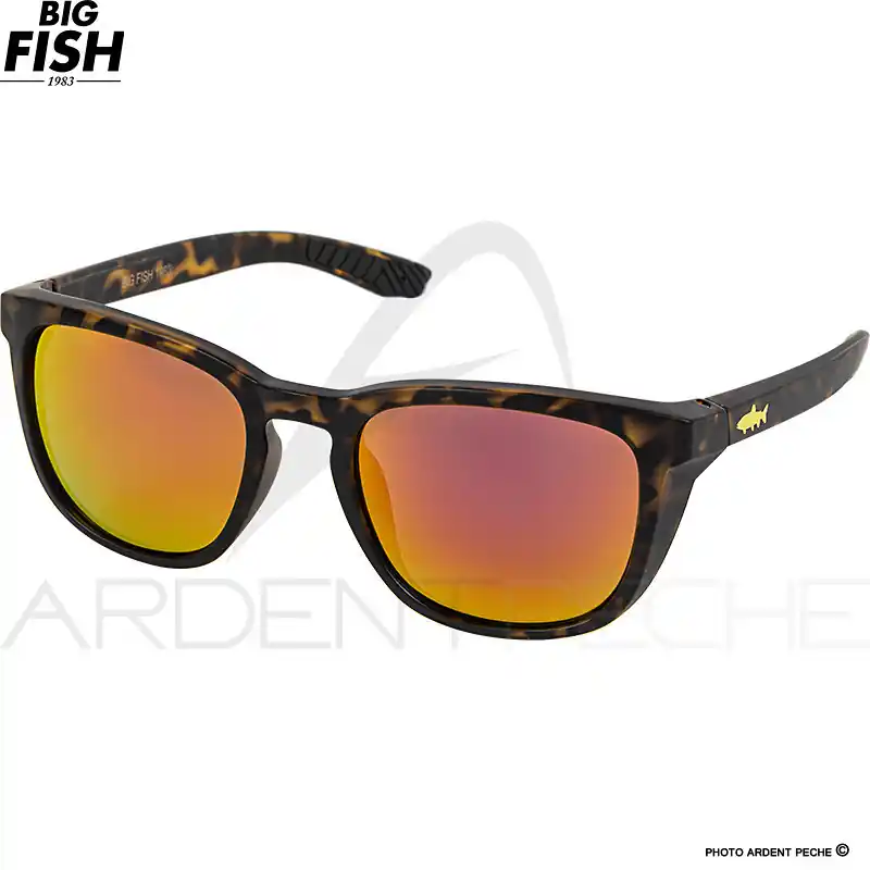 Meilleur Choix Lunettes polarisantes BIG FISH 1983 Wisp trout pink red iridium Brown turtle dark