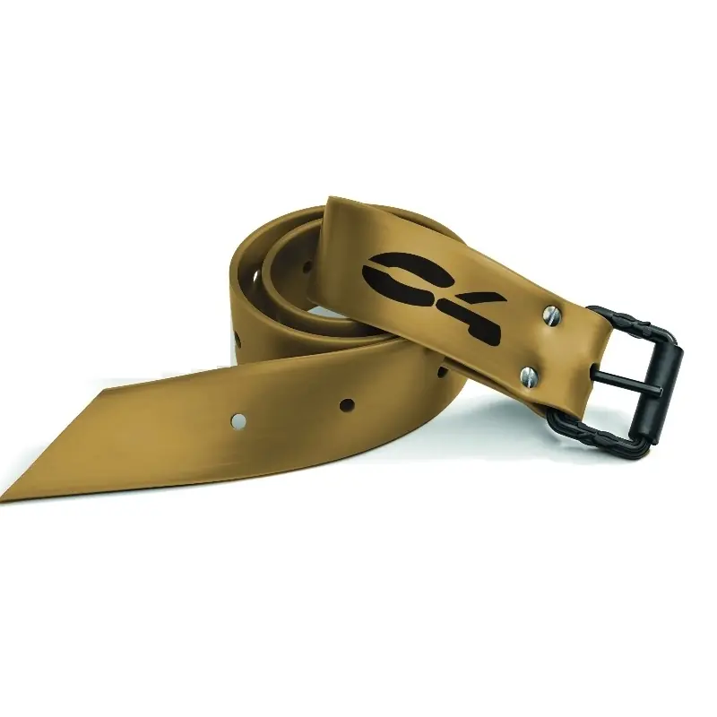 Dernier Modèle Ceinture C4 Marseillaise Gold - Boucle plastique