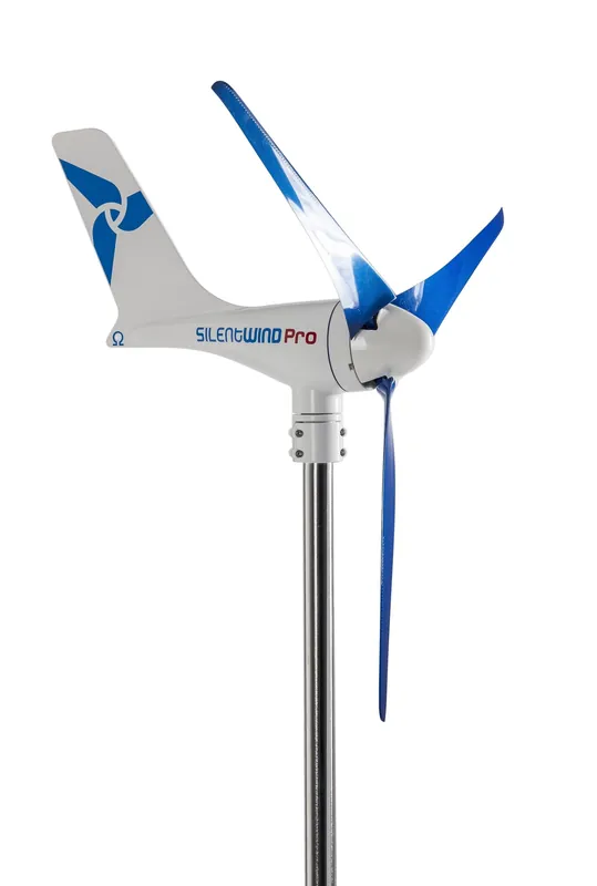 Générateur éolien SILENTWIND PRO 12V + régulateur Hybrid 900W Bluetooth Livraison Express