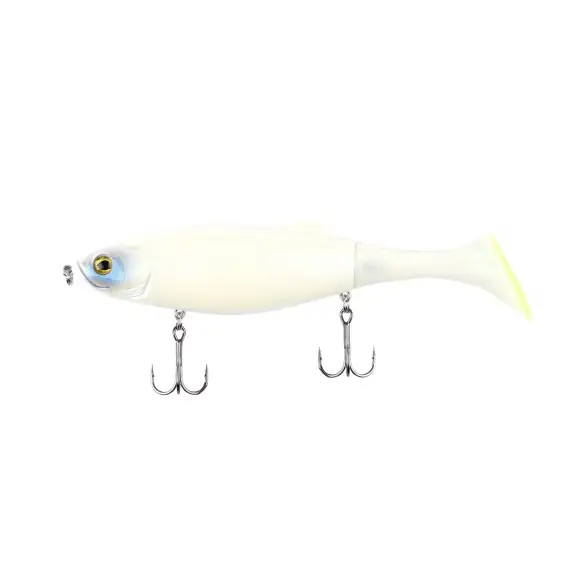 Solde Leurre} articulated Shimano} Yasei Hyper Hybrid S 150 mm Blanc Perle