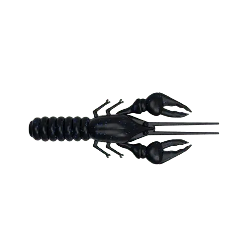 Leurre souple AGR Finesse Craw 73 mm Noir Bleu Prix Promo