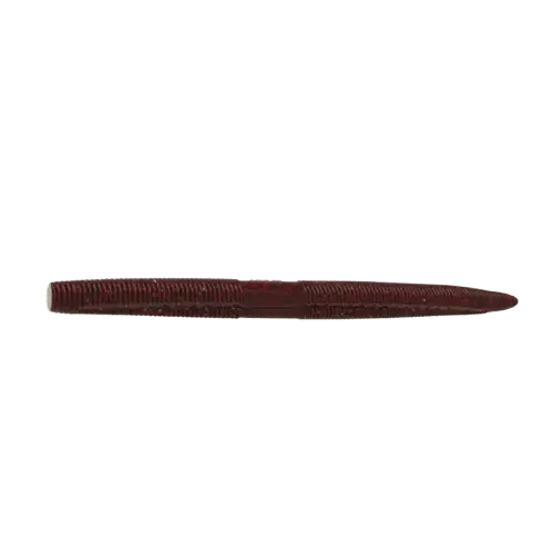 Leurre souple AGR Ver immobile 120 mm Prune Émeraude Remise