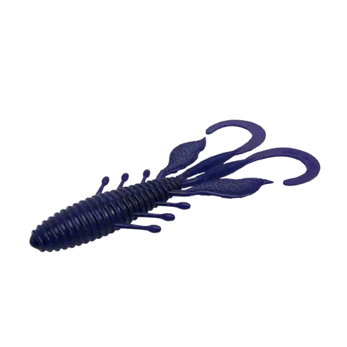 Leurre souple AGR Kratos 111 mm Junebug Blue Flake Dernier Modèle