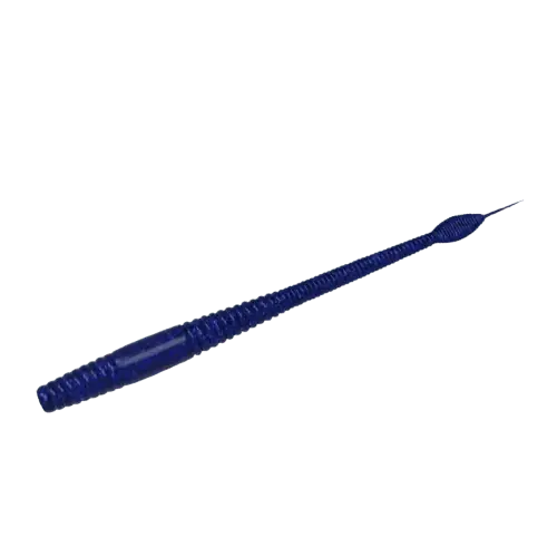 Nouvelle Collection Leurre souple AGR Motion Worm 140 mm Junebug Blue Flake