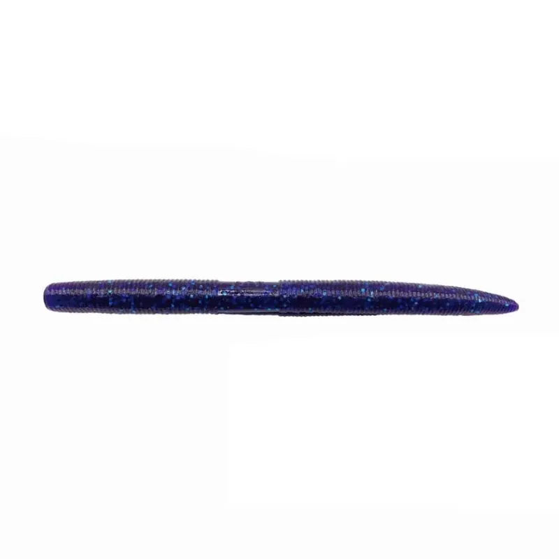 Leurre souple AGR Still Worm 120 mm Junebug/ Blue Flake Super Prix
