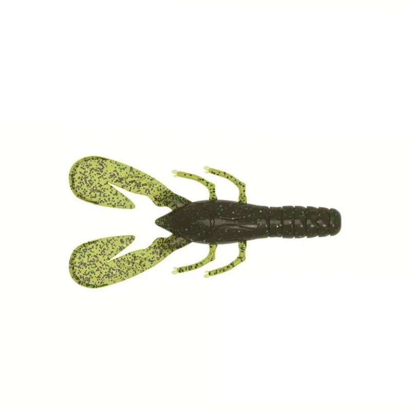 Pas Cher Leurre souple AGR Lethal Craw 85 mm Vert Citrouille Pourpre