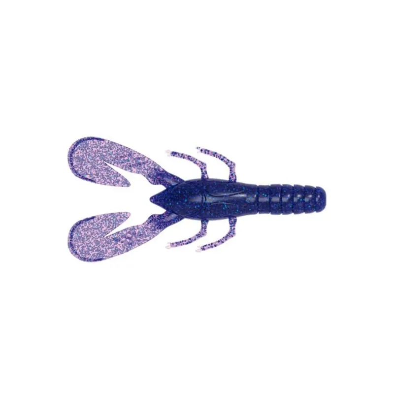 Leurre souple AGR Lethal Craw 85 mm Junebug/Blue Flake Offre Du Jour
