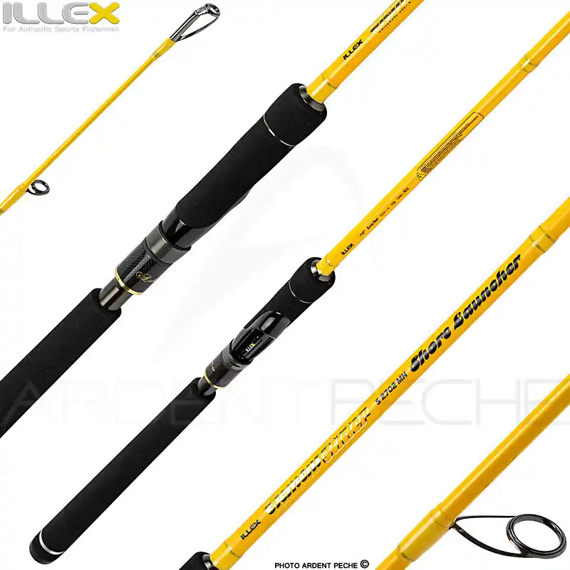 Meilleur Choix Canne spinning ILLEX Ashura Element rider X5 S 2702 MH Shorelauncher