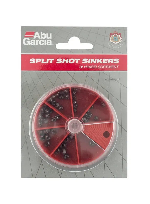 Nouvelle Collection Emballer Plomb Abu Garcia Plombs divisés assortis