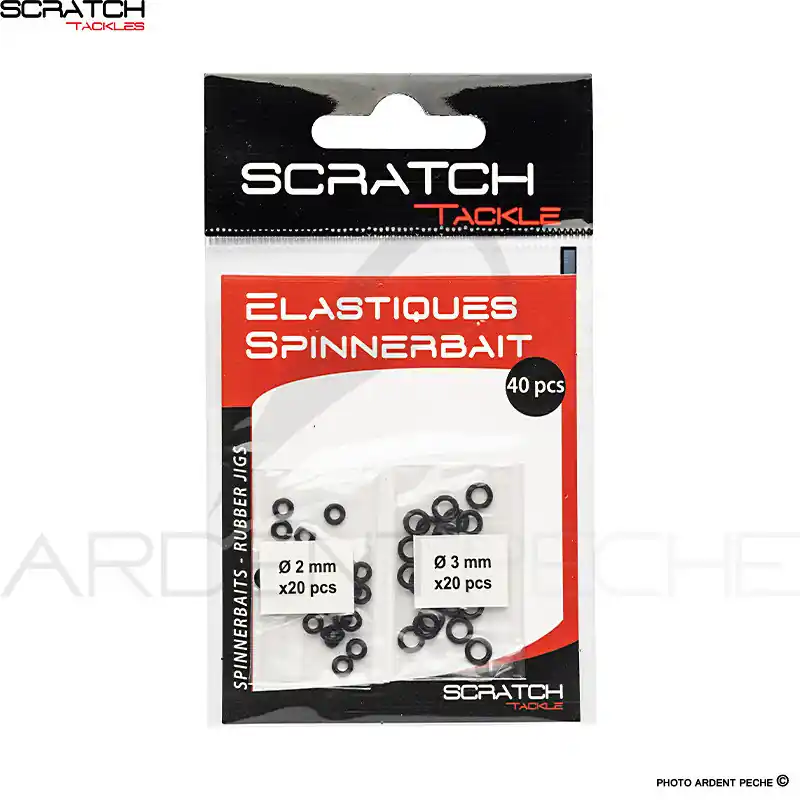 Nouvelle Collection SCRATCH TACKLE Elastique à spinnerbait