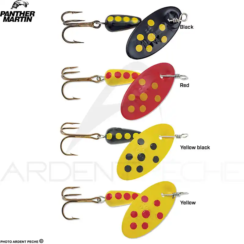 Cuiller tournante PANTHER MARTIN Spotted PMSP Affaire À Saisir