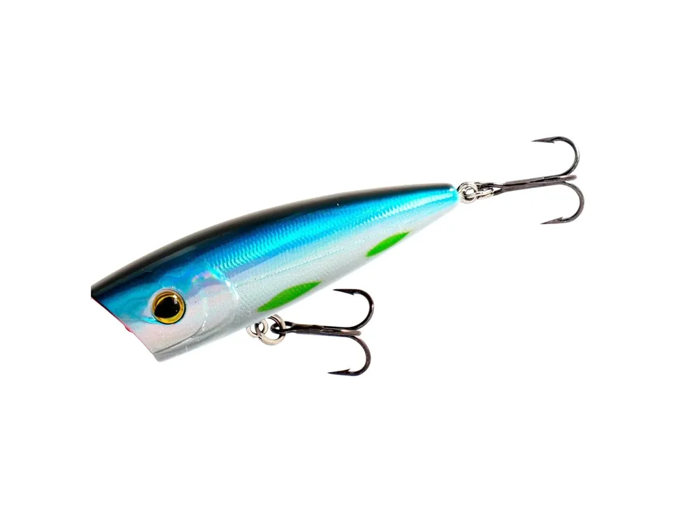 Pas Cher Popper Mikado Wobbler Cha-Cha 60 mm Bleu Bleak