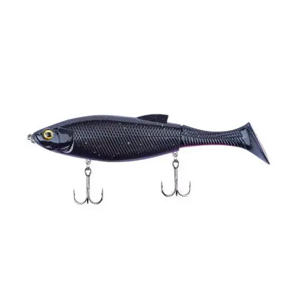 Leurre} articulated Shimano} Yasei Hyper Hybrid S 150 mm Noir Populaire