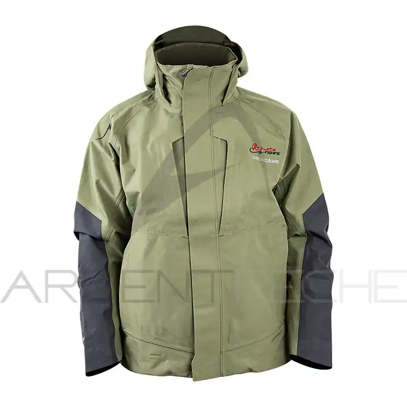 Veste GRUNDENS Buoy X Ultimate fishing jacket Deep lichen green Prix Choc