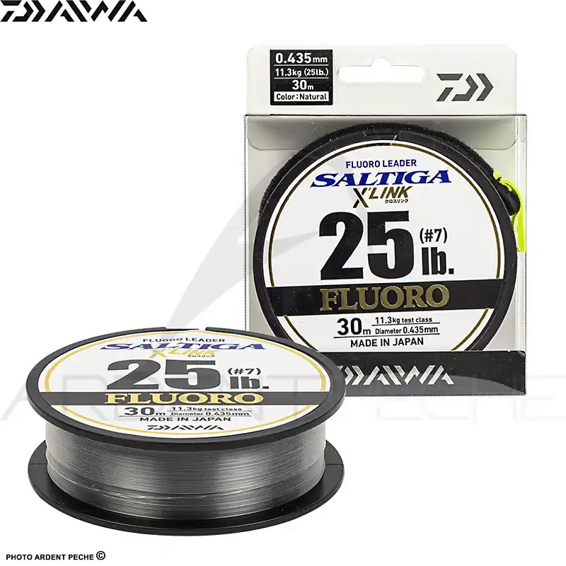 Fils fluorocarbone DAIWA Saltiga X Link Seulement Aujourd'hui