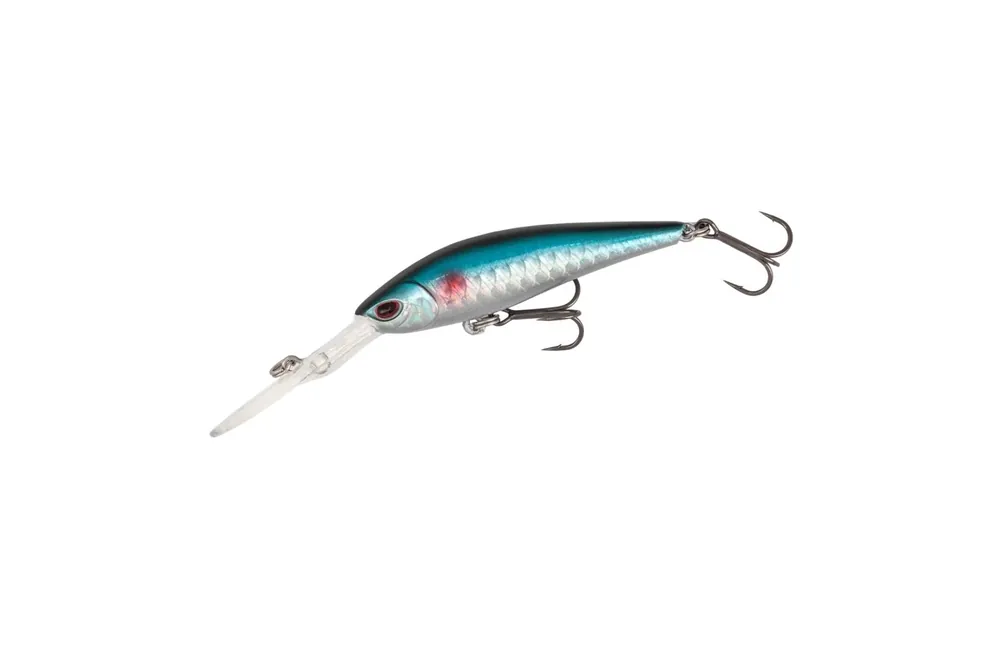 Jerkbait Mikado Wobbler Cracker 60 mm Blue Roach Commander Vite