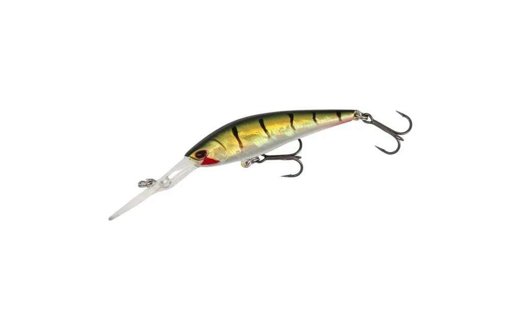 Commander Vite Jerkbait Mikado Wobbler Cracker 60 mm Green Perch