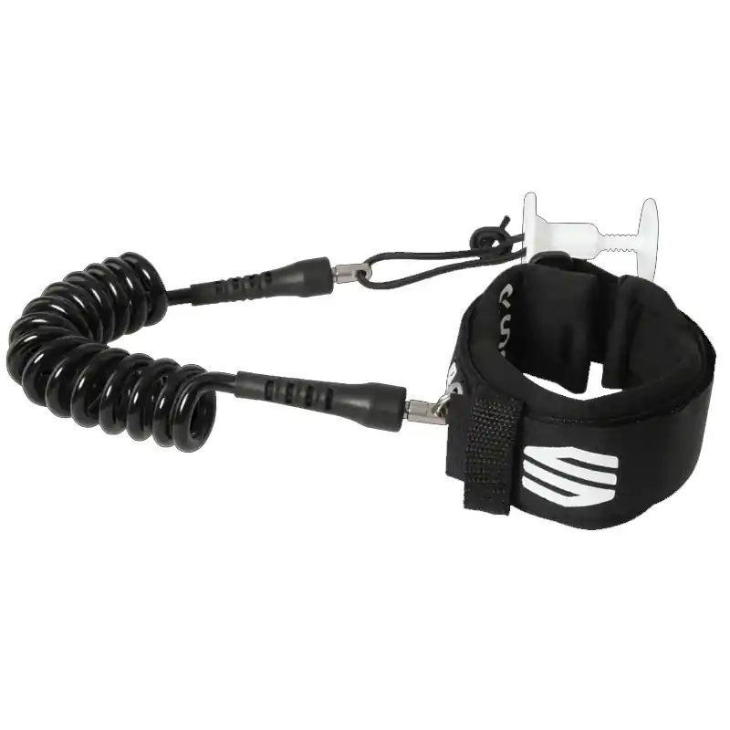 Certifié Leash bodyboard Sniper Deluxe Noir-S/M