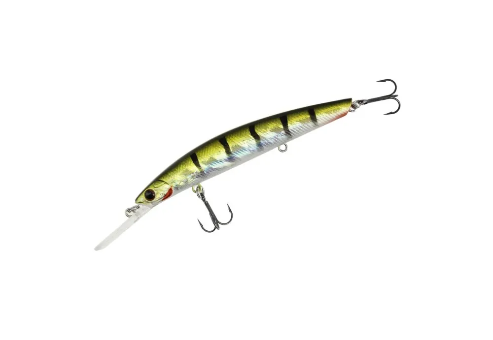 Jerkbait Mikado Wobbler Rumba Twitch 95 mm Green Perch Achat Immédiat
