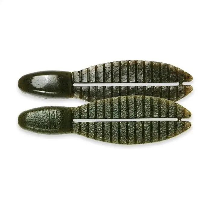 Petit Prix Leurre souple Keitech Flex Chunk Medium 76 mm Vert Citrouille PP