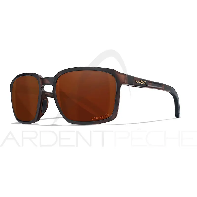 Lunettes polarisantes WILEY X Alfa captivate Copper Matte havana brown frame Affaire À Saisir